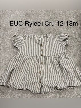 Rylee + Cru striped dress
